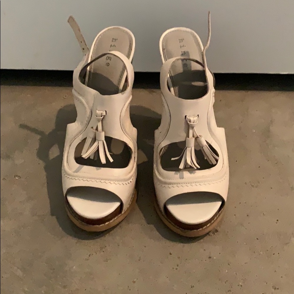 White Hinge Shoes